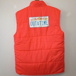 Back to the Future orange puffy vest size M Lootcrate exclusive costume cosplay